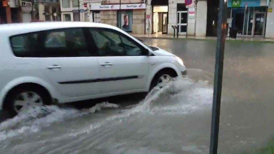 Las lluvias dejan inundaciones en Vinaròs