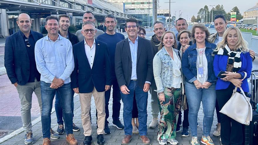 Ontinyent y Mark retoman lazos en el 20º cumpleaños del hermanamiento de las dos ciudades