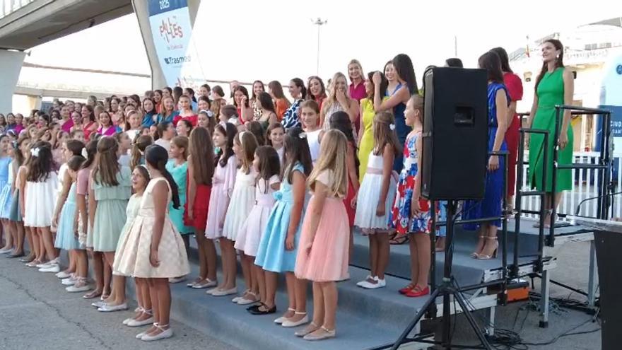 Así ha sido el anuncio del viaje a Ibiza a las candidatas a Fallera Mayor de València 2025