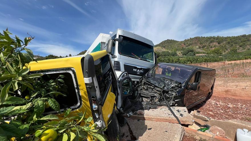 Continúan hospitalizados los heridos en el accidente de Benifairó