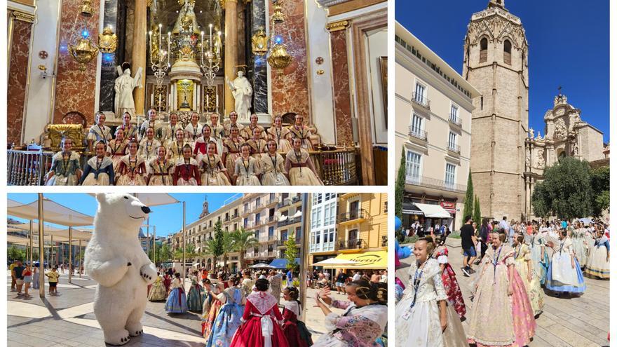 El centro de València recibe a las candidatas a Fallera Mayor Infantil 2025