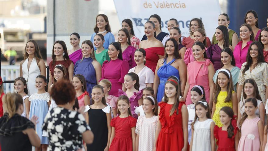Todas las candidatas a Fallera Mayor de València 2025