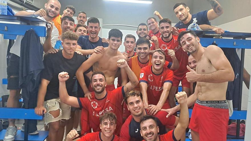 Un Tavernes muy superior se adjudica el derbi ante el CF Gandia (1-6)