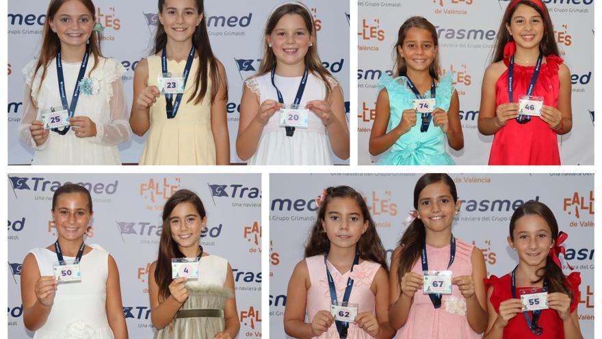 Los &quot;números de la suerte&quot; de las candidatas a Fallera Mayor Infantil de València 2025
