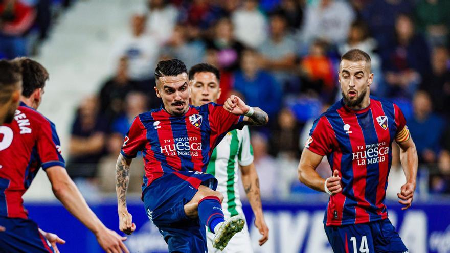 El 3-1 del SD Huesca en el SD Huesca 4 - 1 Córdoba CF de la jornada 6 de LaLiga Hypermotion