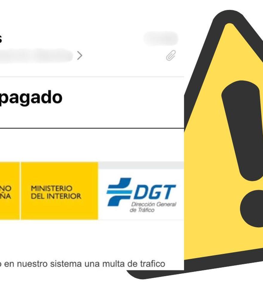 Así es la estafa en nombre de la DGT: no pagues la multa, no hagas clic