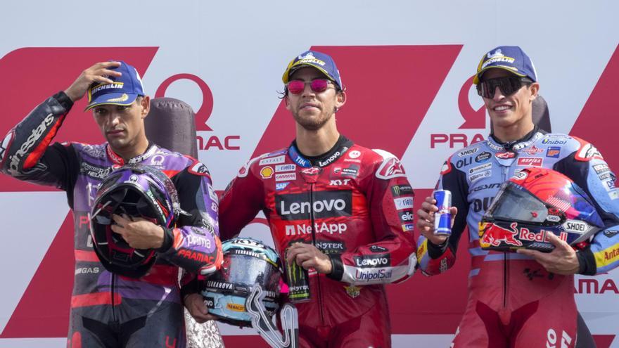 Martín cede ante un voraz Bastianini, pero se consolida al frente del Mundial