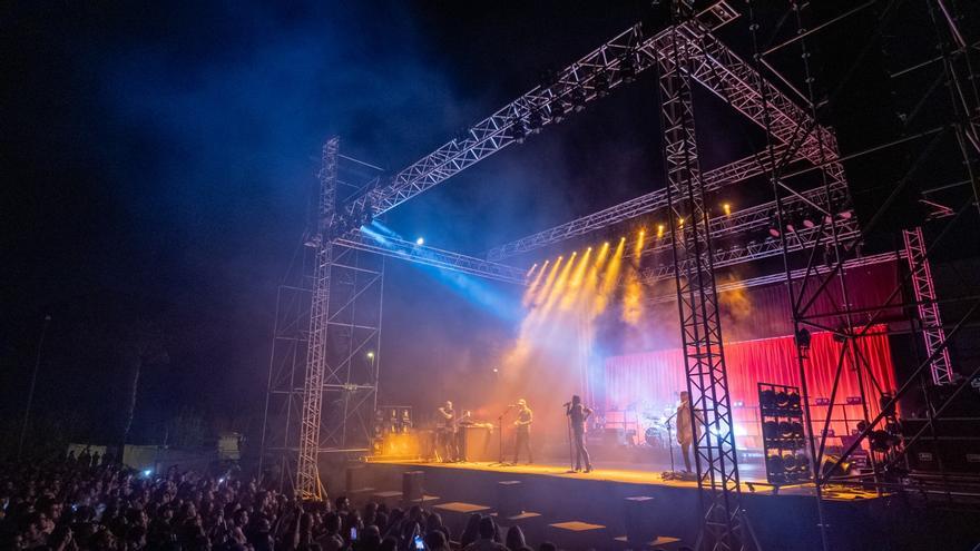 Así fue el concierto de La Oreja de Van Gogh en Tavernes de la Valldigna