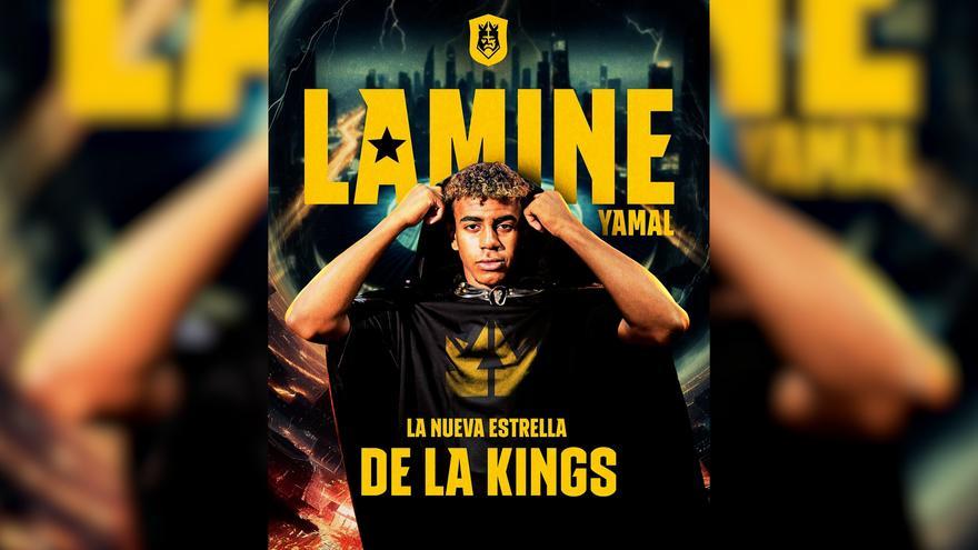 Así han anunciado el &#039;fichaje&#039; estrella de Lamine Yamal en la Kings League