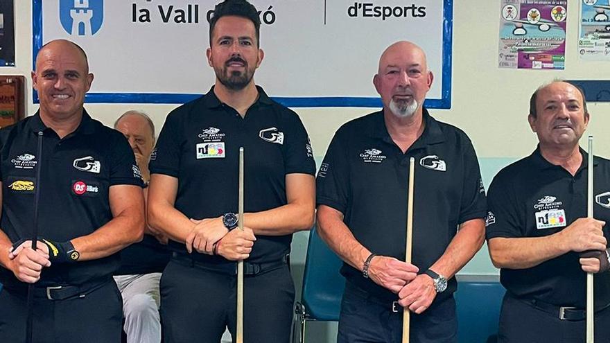 El Chef Amadeo Gandia destaca en la Liga Autonómica de 3 Bandas y en la modalidad Pool-Bola 8