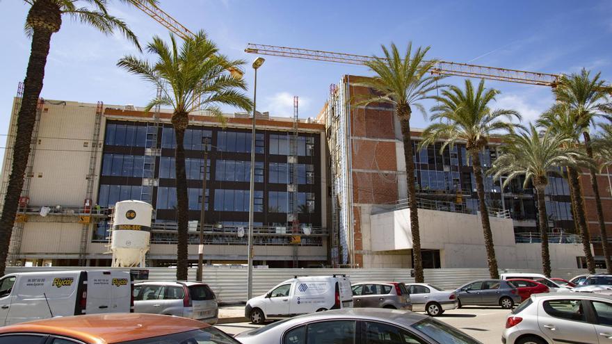Las obras del Palacio de Justicia de Alzira superan el ecuador y concluirán en nueve meses
