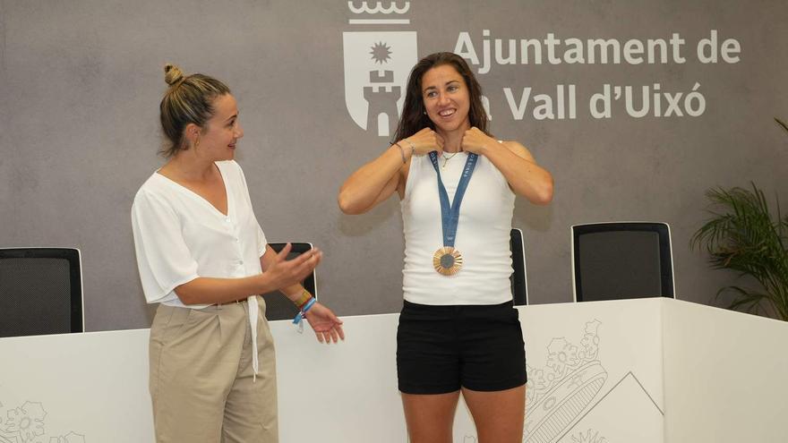 Así han recibido a la olímpica Sara Sorribes en la Vall d&#039;Uixó