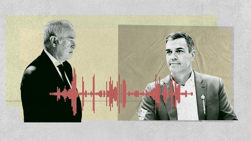 La grabación de Pedro Sánchez ante el juez Peinado: &quot;Es mi esposa&quot;