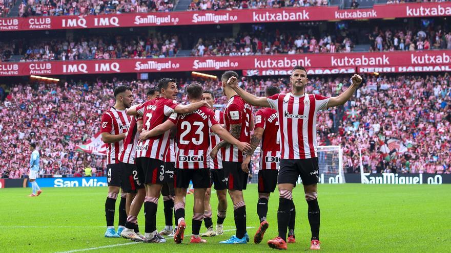 El Athetic supera al Celta y llega embalado a su debut europeo